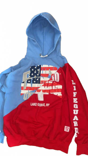 pace university/lifeguard hoodie